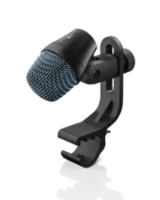 PROFESSIONAL CARDIOID DYNAMIC MICROPHONE WITH STAND RECEIVER AND MZH604 CLIP FOR DRUM RIMS AND